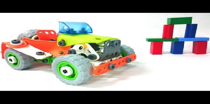 Смотреть Мультфильм Фиксики - конструктор - Нолик собирает машину ДЖИП и чинит вертолет