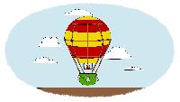 Раскраска Сезон-1 Паровозик, воздушный шар, ракета