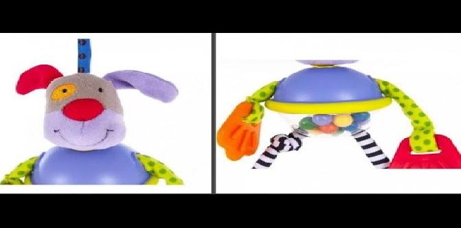 Смотреть Видео обзоры игрушек- подвеска Biba Toys «Качающийся пёс»