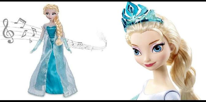 Смотреть Видео обзоры игрушек - Поющая кукла Эльза  от Disney «Холодное сердце» Frozen Elsa
