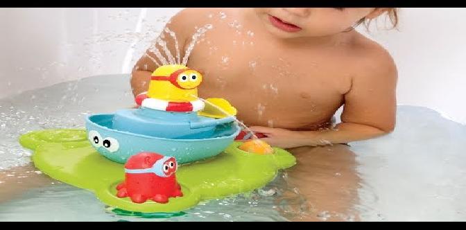 Смотреть Видео обзоры игрушек-  Yookidoo Игрушка для ванной Пирамидка  Фонтан